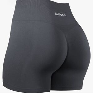 Aurola Bike Shorts - Alphalete Dupe - No Front Seam & Butt Scrunch